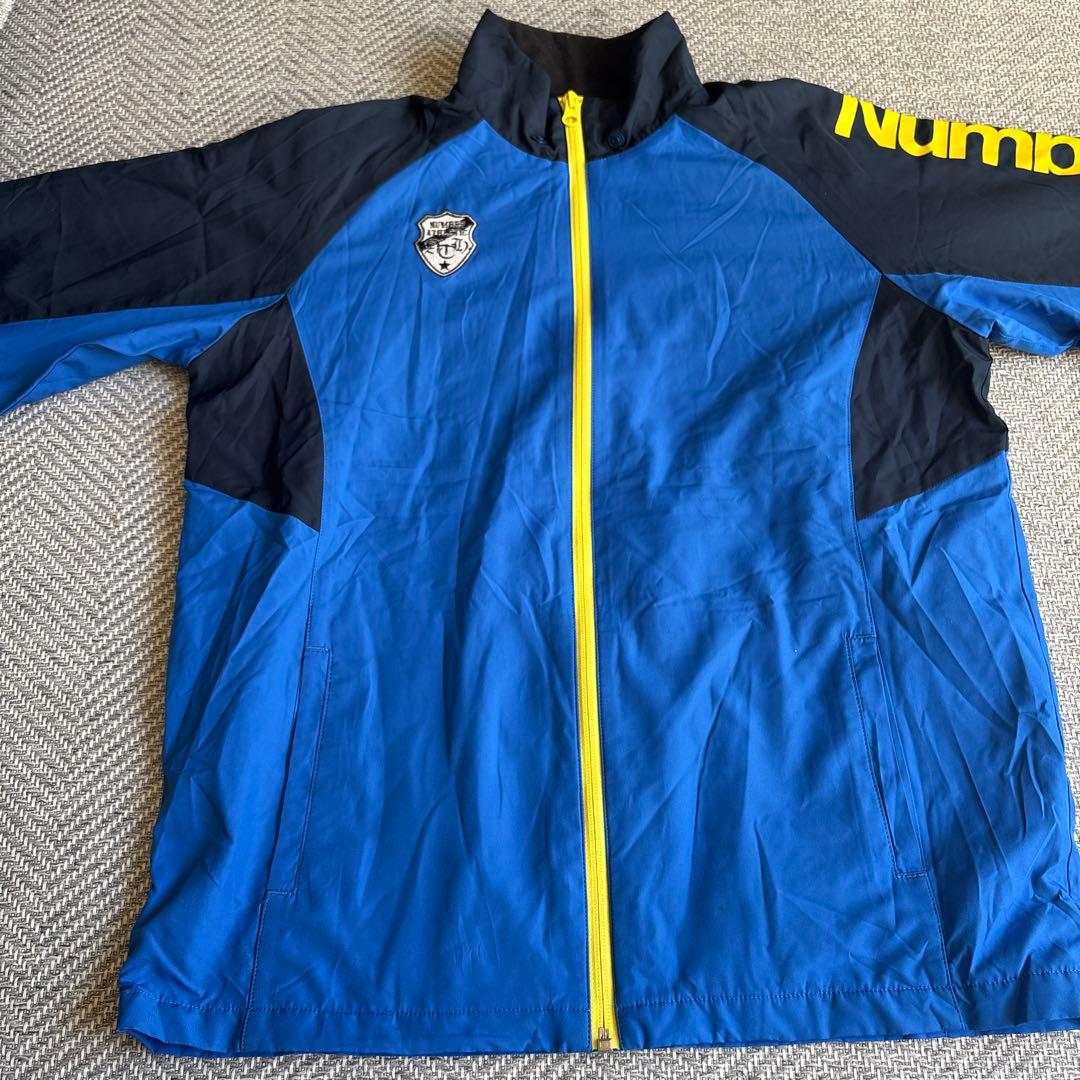 Number ピステ・ウィンドブレーカー 青黒 - メルカリ