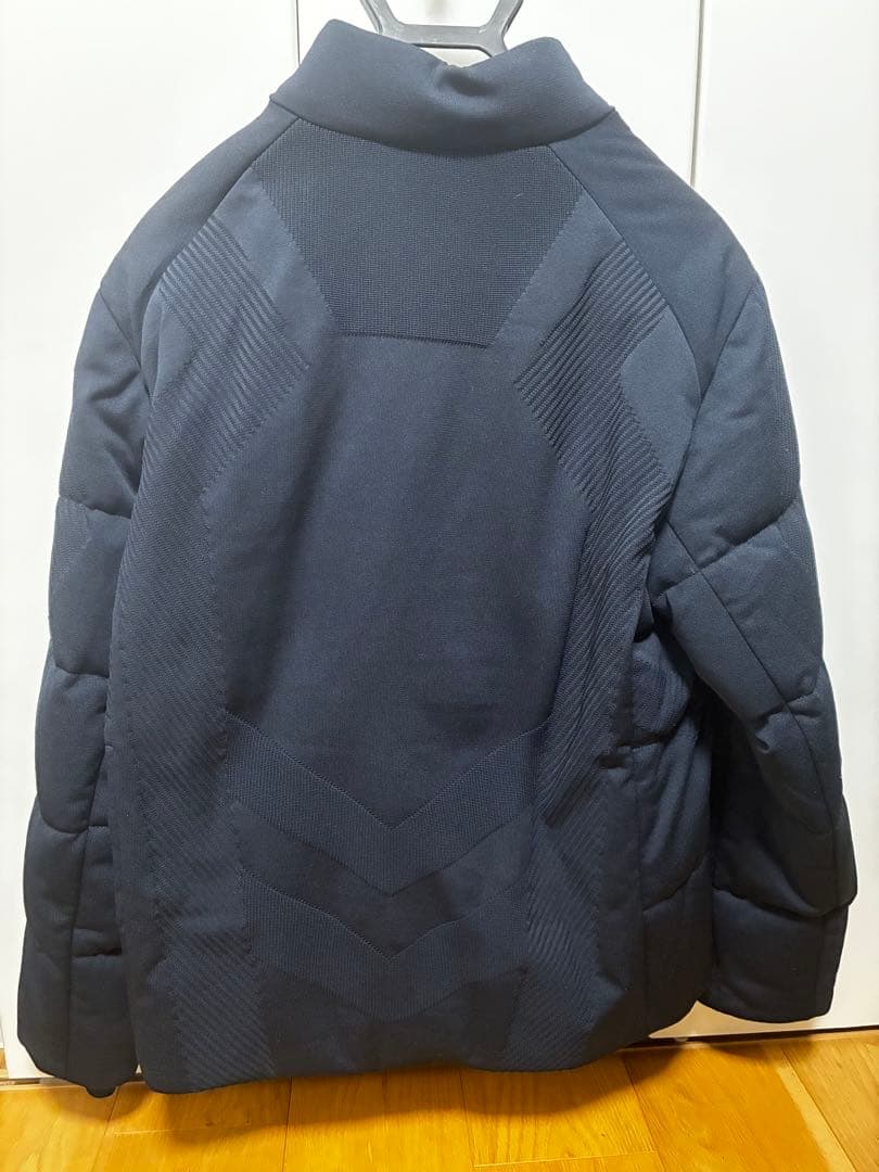 美品・DESCENTE GOLF ネイビー ダウンジャケット