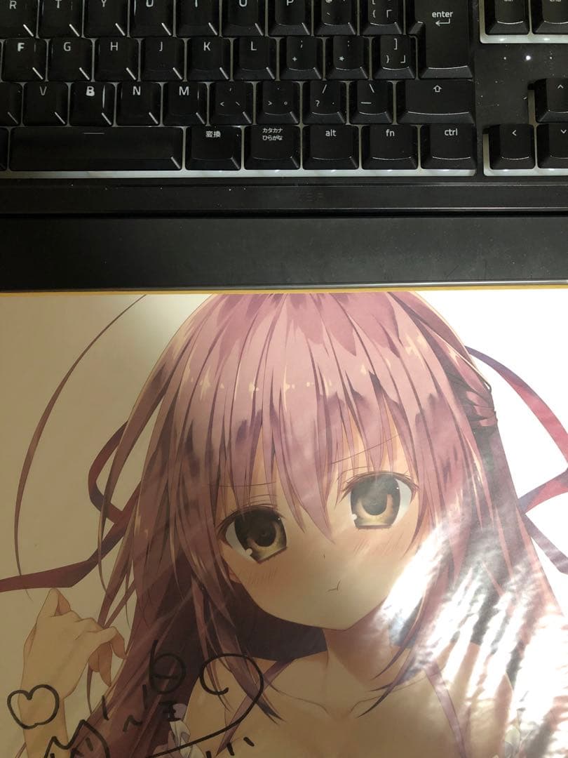 c103 狗神煌 直筆サイン入り 色紙