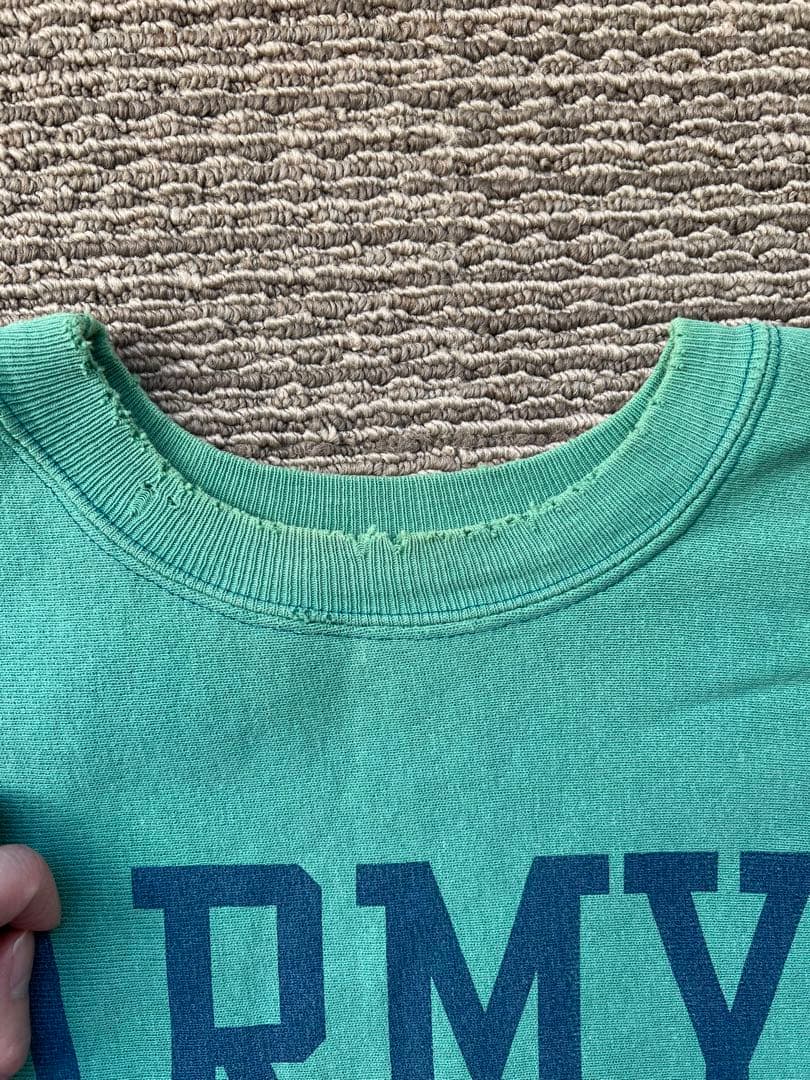 トップス 90s Champion Reverse Weave green