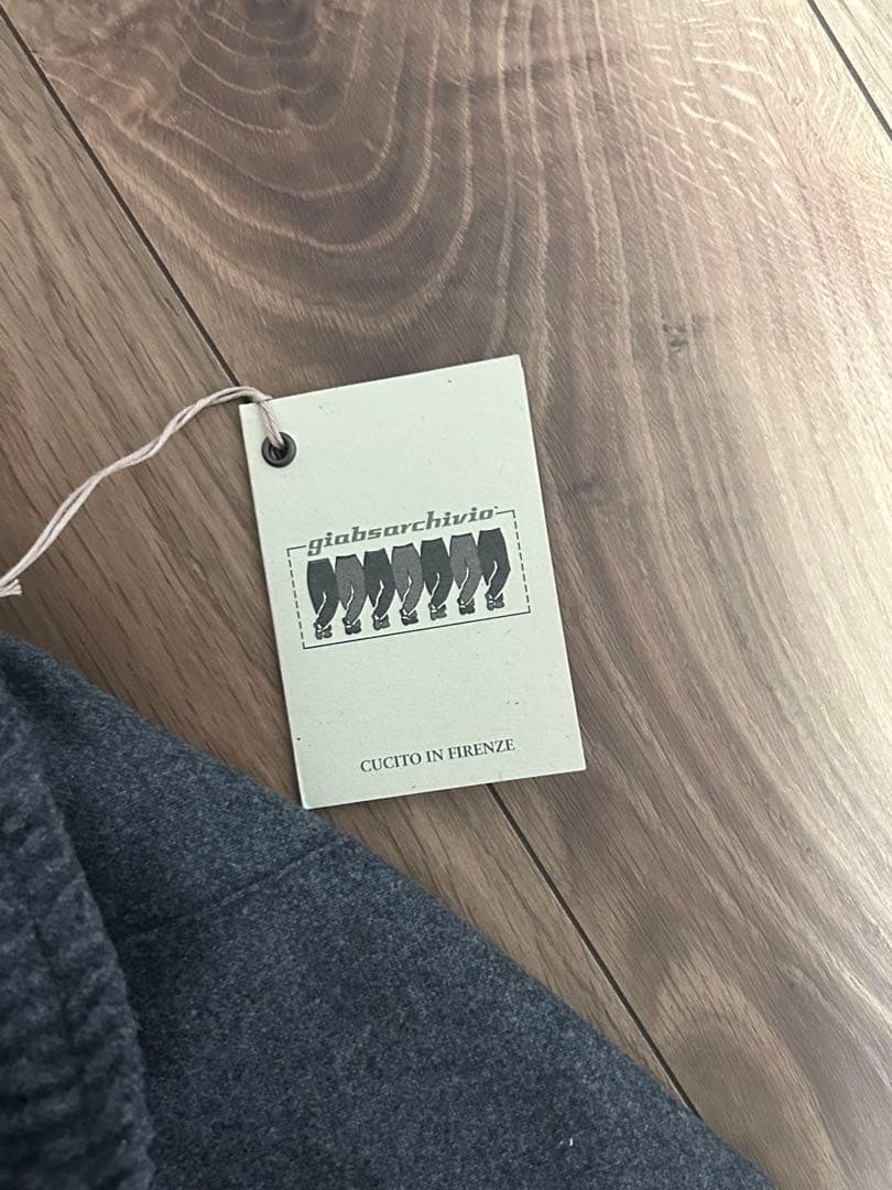 【干場義雅×菅原靴店 別注】giabsarchivioジャブス　スラックス　46