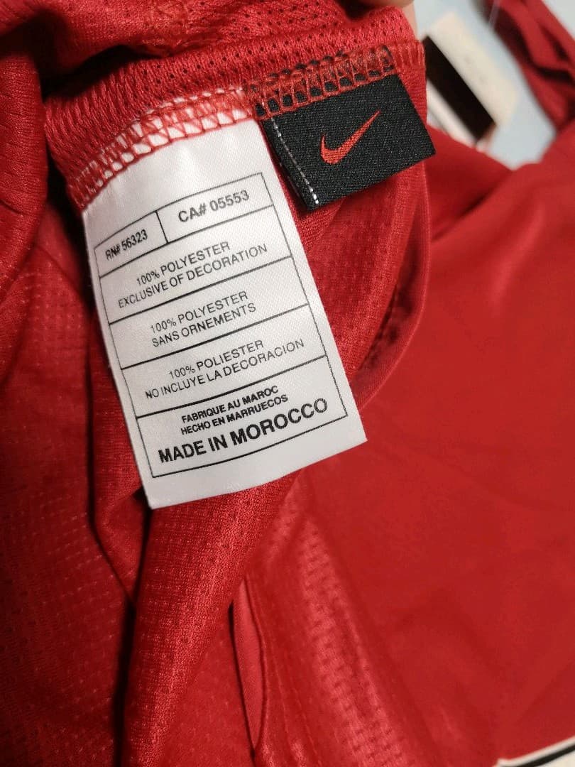 07/08　ロナウド　直筆サイン　ユニフォーム　マンチェスターユナイテッド