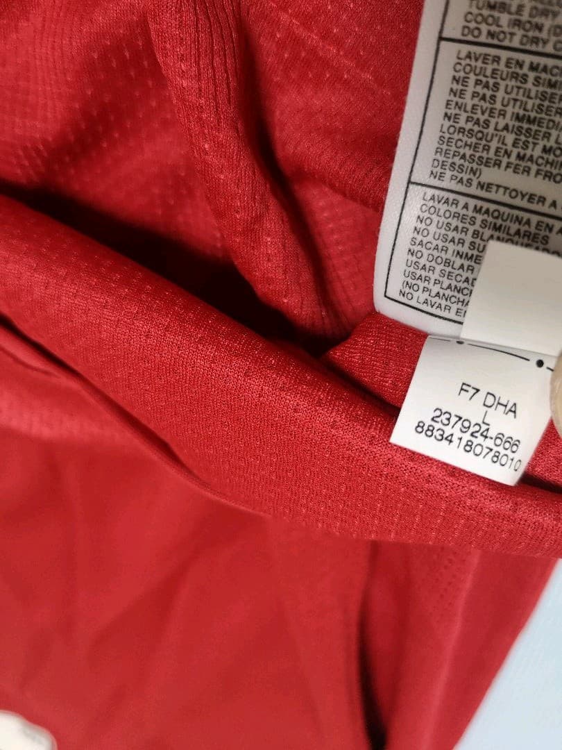 07/08　ロナウド　直筆サイン　ユニフォーム　マンチェスターユナイテッド