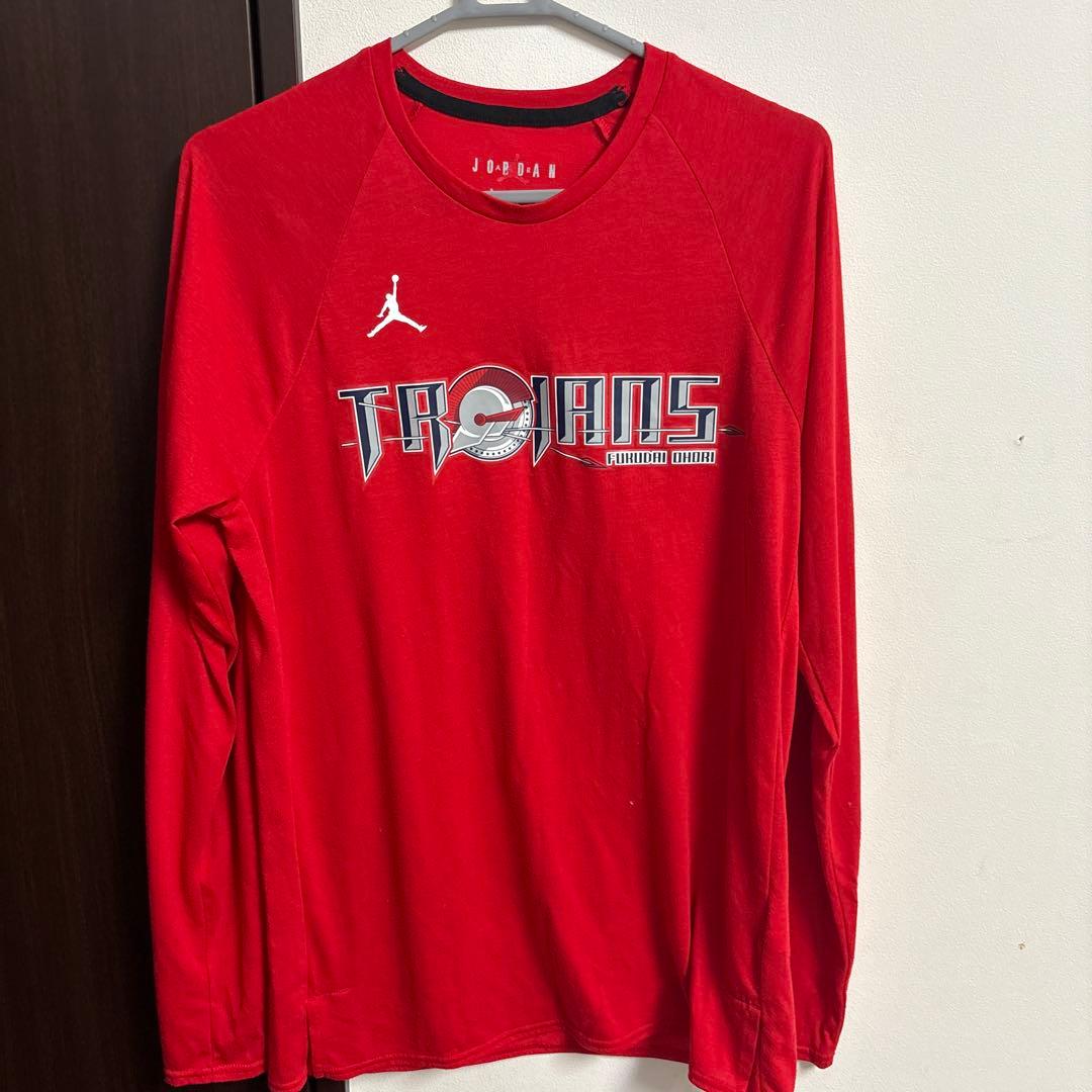 Jordan TROJANS ロングスリーブTシャツ 楽天市場】ジョーダン ロング
