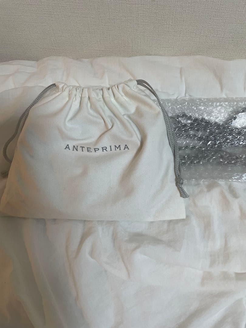 【美品】アンテプリマ　ワイヤーバック　ルケット　ピンクシルバー