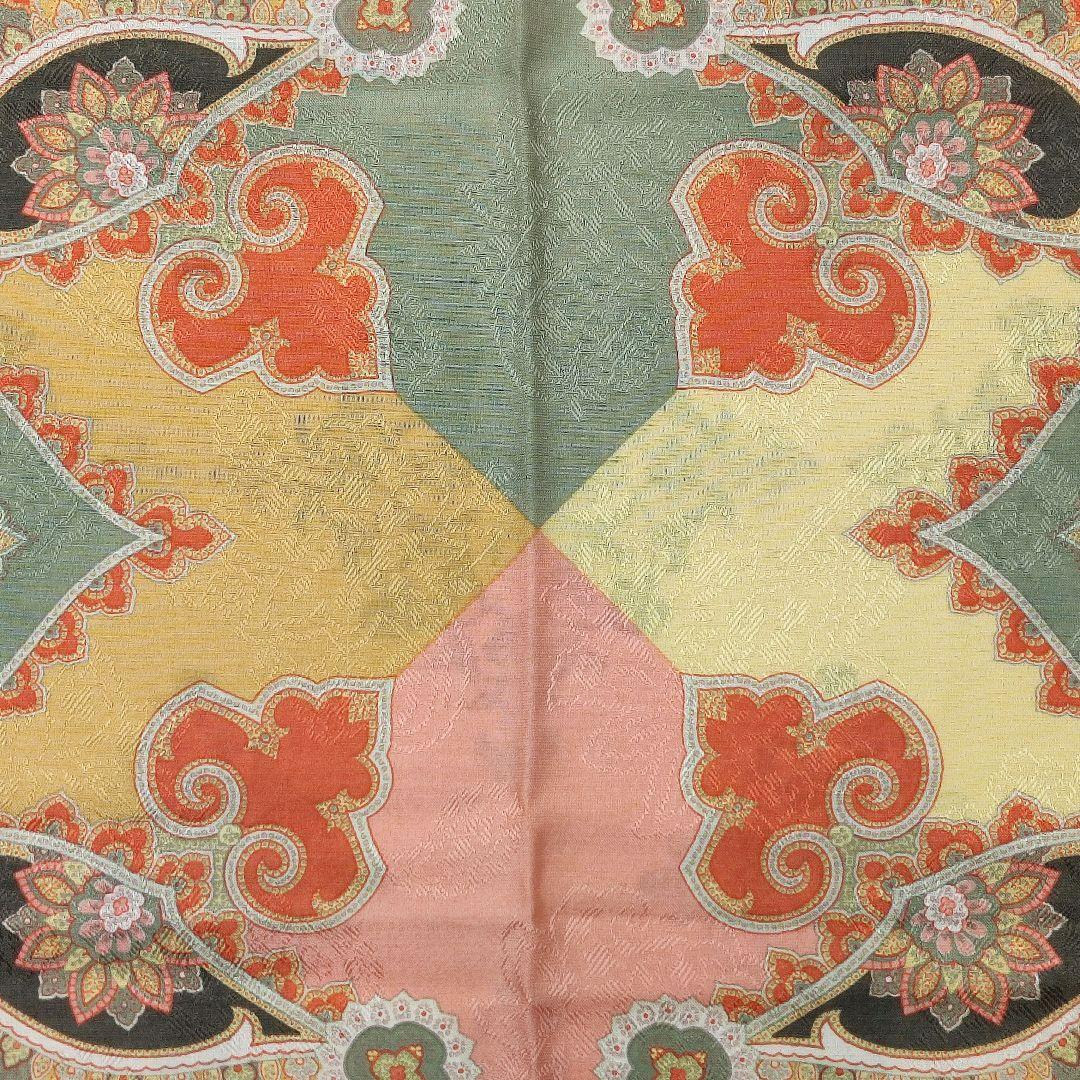極美品　ETRO　ストール　ショール　ウール／シルク　ITALY　オリエンタル柄