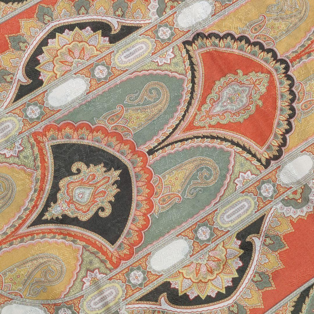 極美品　ETRO　ストール　ショール　ウール／シルク　ITALY　オリエンタル柄