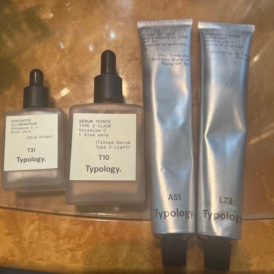 Typology／D41／T31 9 イングリーディエント スージング・フェイスセラム — Typology
