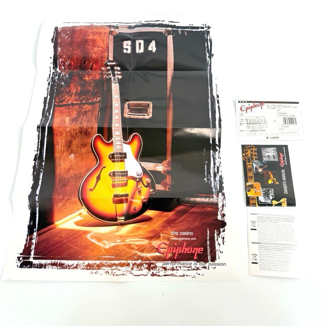 美品】epiphone ES-135 BB - メルカリ