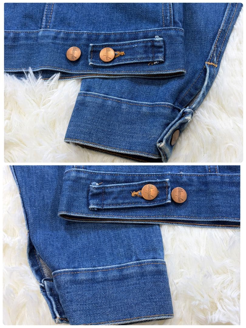 ラングラー 80s 74126NV デニムジャケット 三角黒タグ 40 L相当