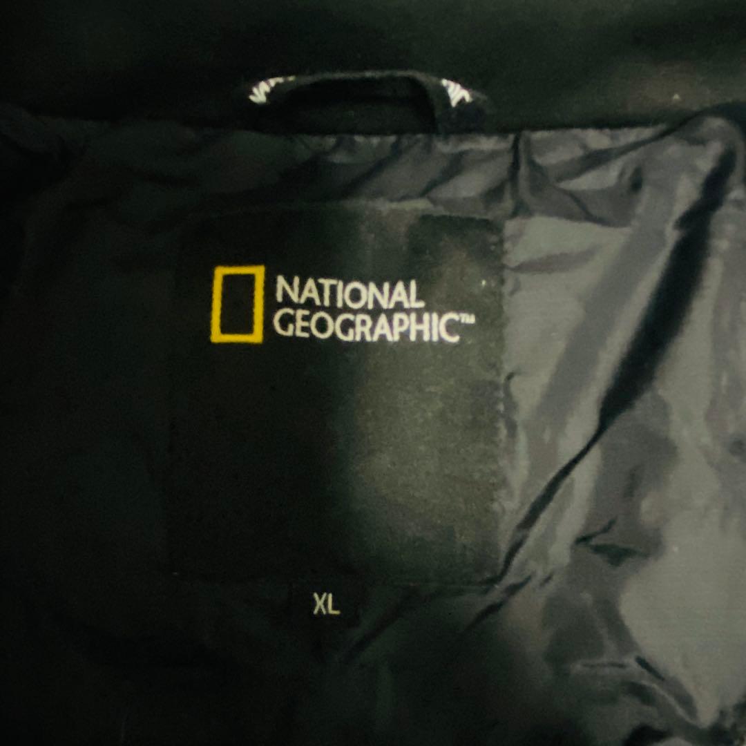 【韓国限定】ナショナルジオグラフィック　ロングダウンコート　XL 黒