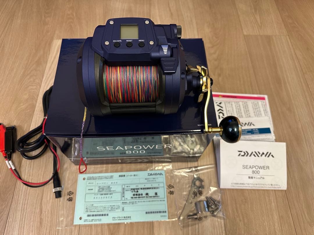 電動リール ダイワ 23 シーパワー 右ハンドル 800 / daiwa /