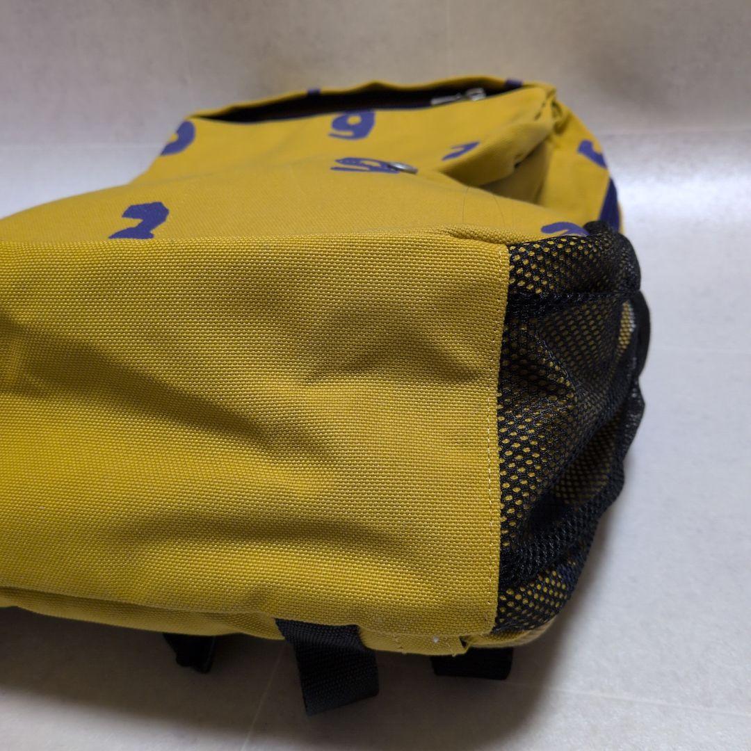 【未使用級】SOUSOU×ルコック　ソウソウ リュック 数字 黄色　マスタード