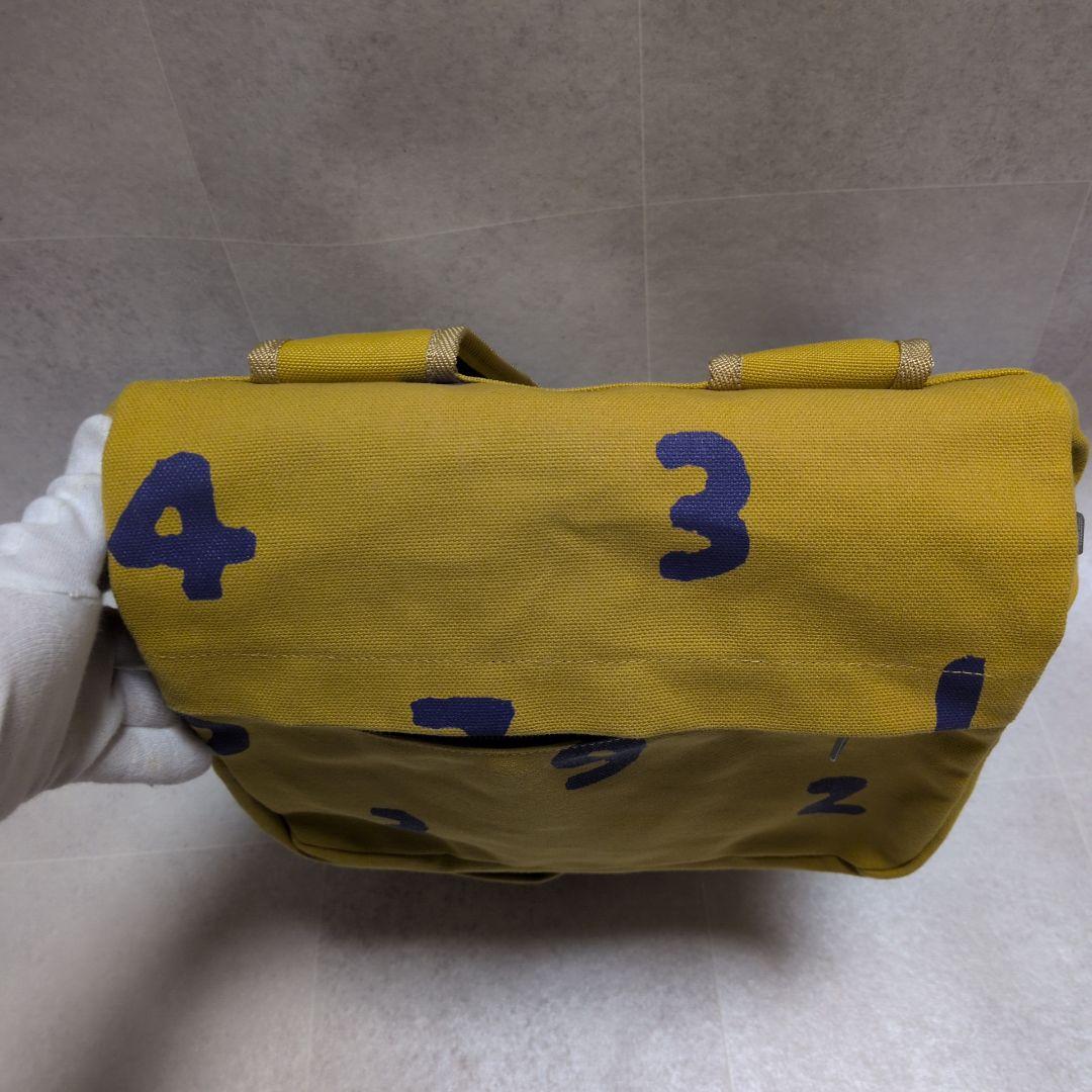【未使用級】SOUSOU×ルコック　ソウソウ リュック 数字 黄色　マスタード