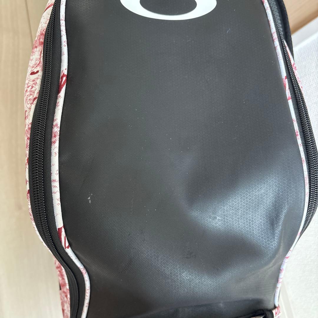 OAKLEY キャディバッグ ホワイト/レッド メンズ 921568