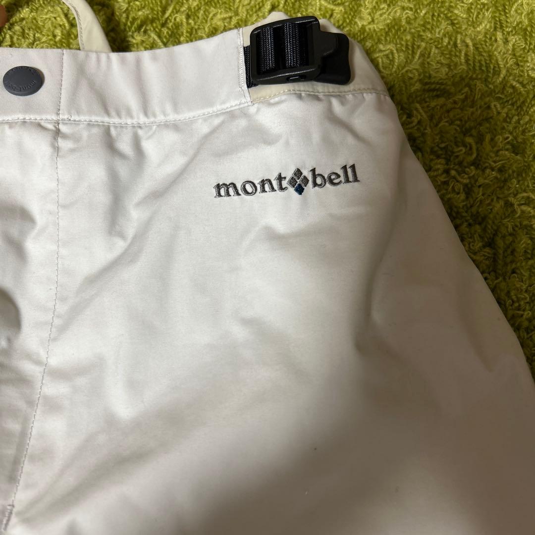 mont-bell パウダーステップ パーカ　パンツ　キッズスキーウエア