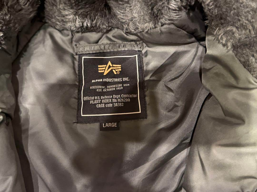 ALPHA INDUSTRIES アルファインダストリーズ N-3B L