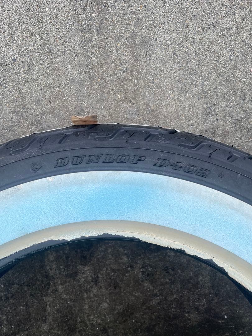 DUNLOP MT90B16 ホワイトウォールタイヤ