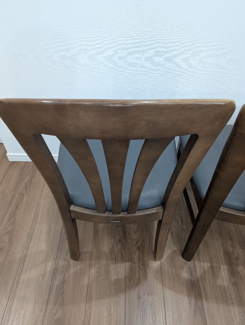 【karimoku】カリモク ダイニングチェア 2脚セット 木製モダン 北欧