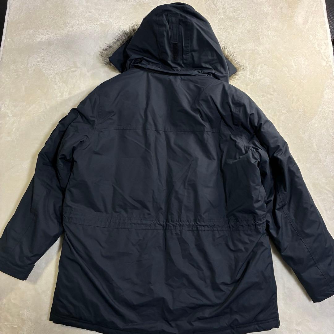 【美品】L.L.Bean メンズ バクスター・ステート・パーカ　ネイビー XL