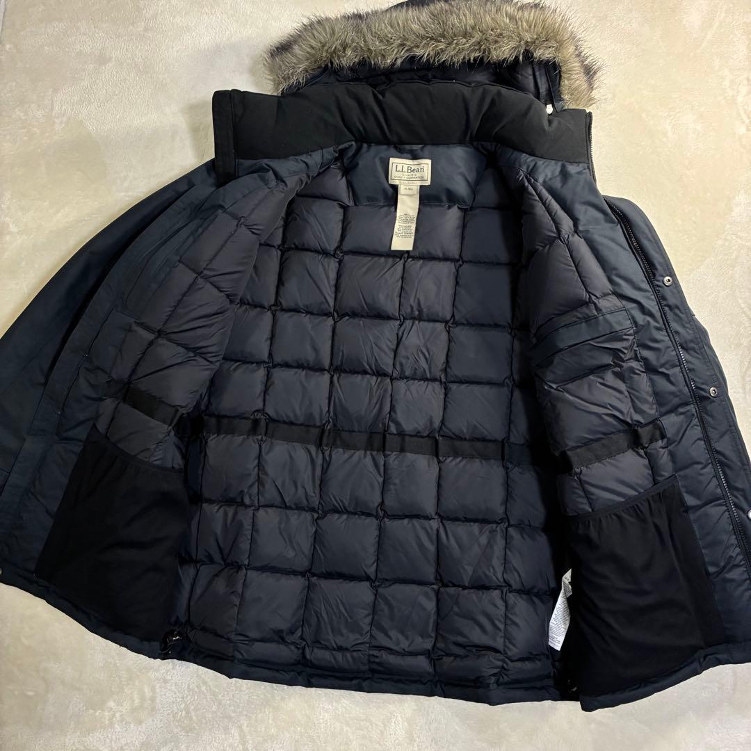 【美品】L.L.Bean メンズ バクスター・ステート・パーカ　ネイビー XL