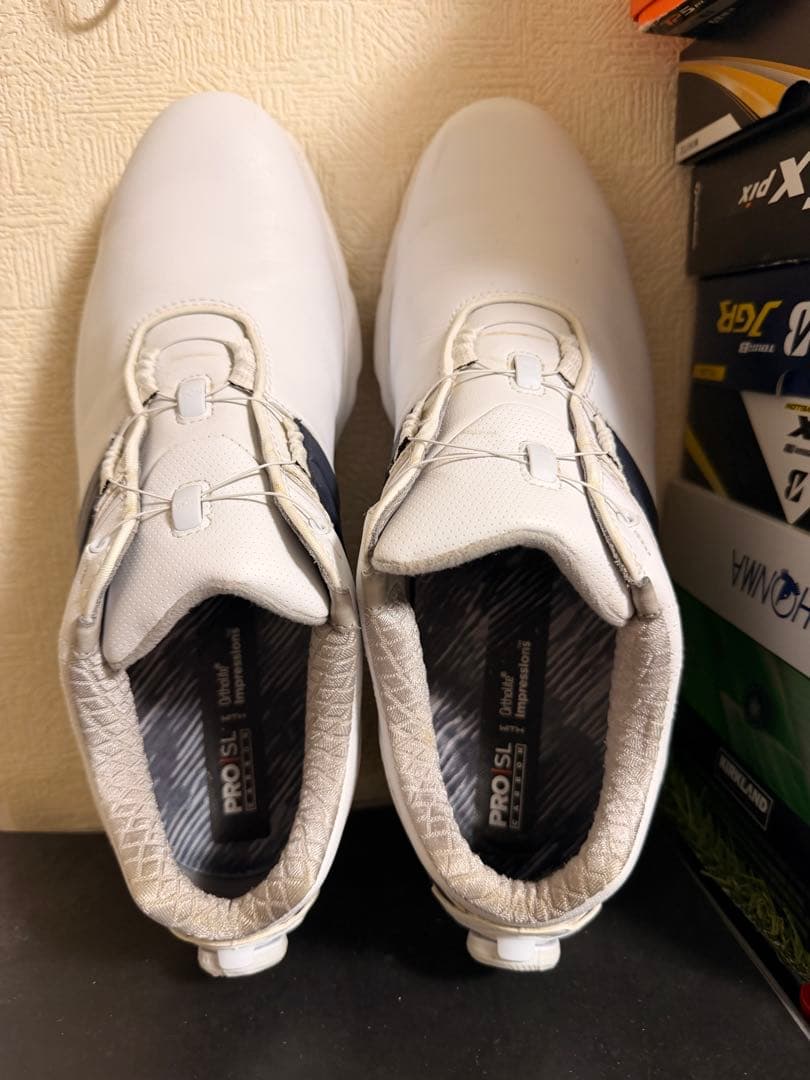 フットジョイ PRO SL カーボン 27.5cm ゴルフシューズ 数回使用