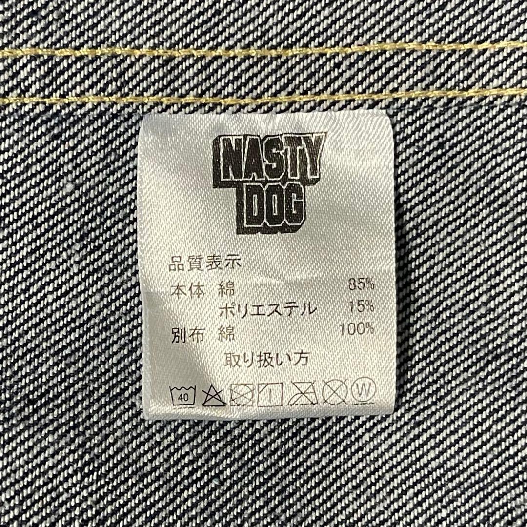NASTYDOG デニム カバーオール ジャケット　Tシャツのおまけ付き