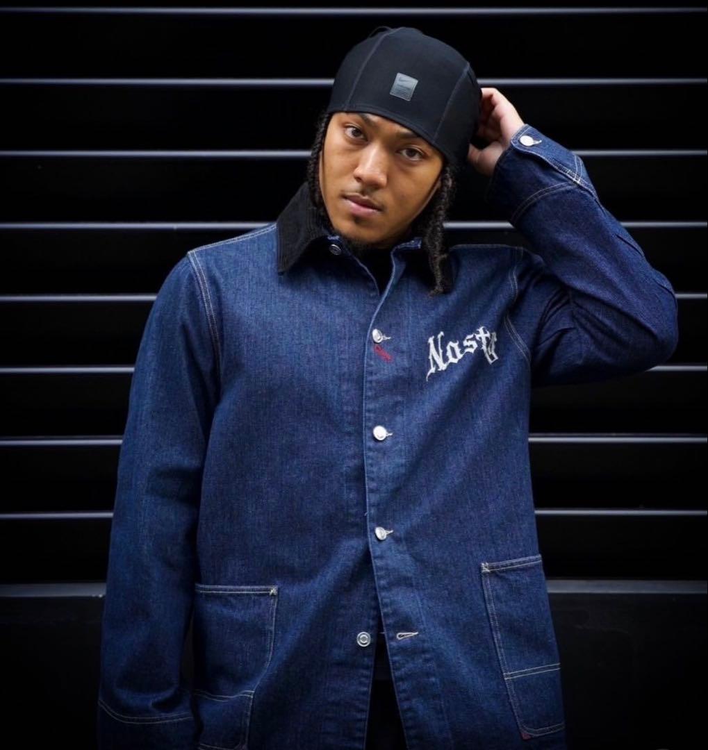 NASTYDOG デニム カバーオール ジャケット　Tシャツのおまけ付き