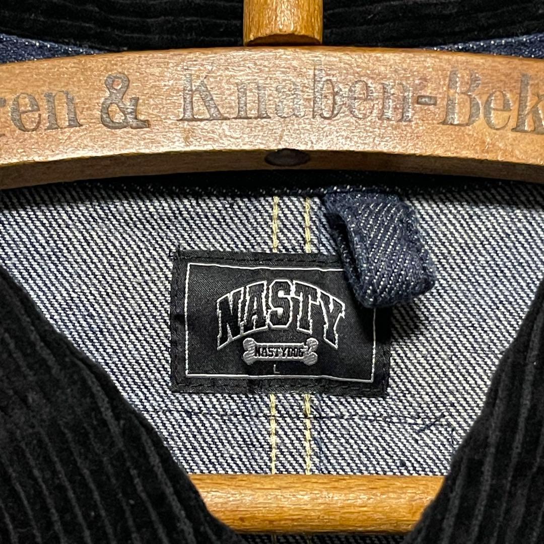 NASTYDOG デニム カバーオール ジャケット　Tシャツのおまけ付き