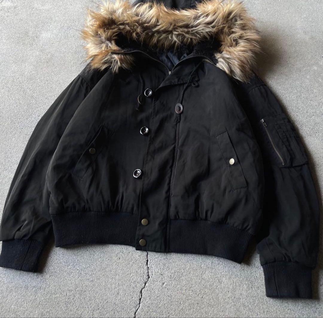 ジャケット・アウター military N2B flight jacket N-2B black