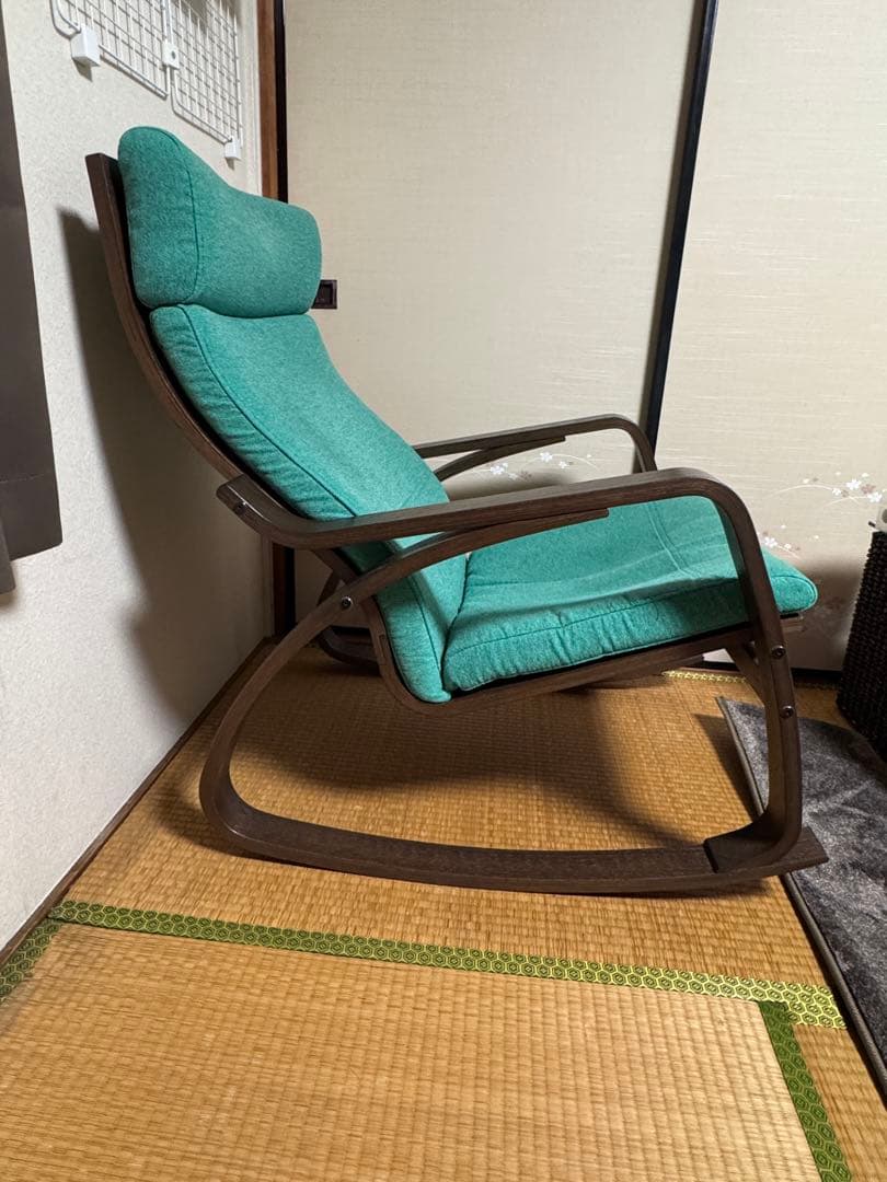 IKEA✩ポエング・オットマンセット