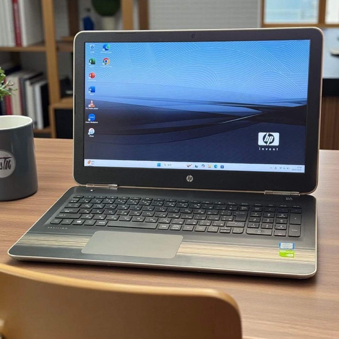 HPノートパソコン Core i7 高速SSD 大容量HDD 静音 NVIDIA