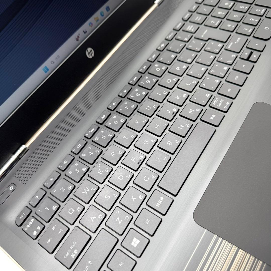 HPノートパソコン Core i7 高速SSD 大容量HDD 静音 NVIDIA