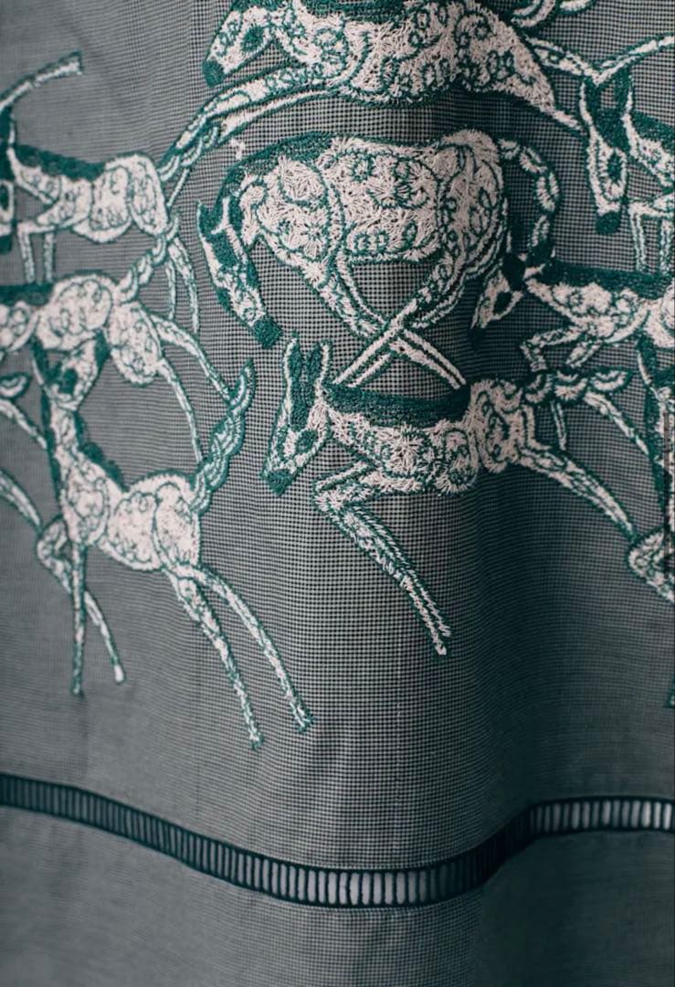 ★最終お値下★ミナペルホネン　papurikko ドロップスリーブドレス新品