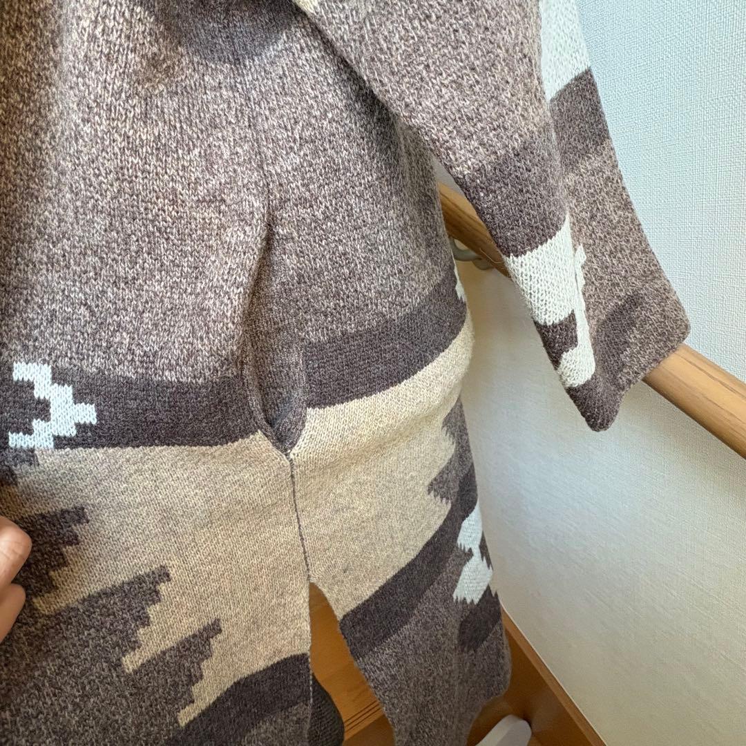 Deuxieme Classe カナディアンセーター　ジャカードニットガウン