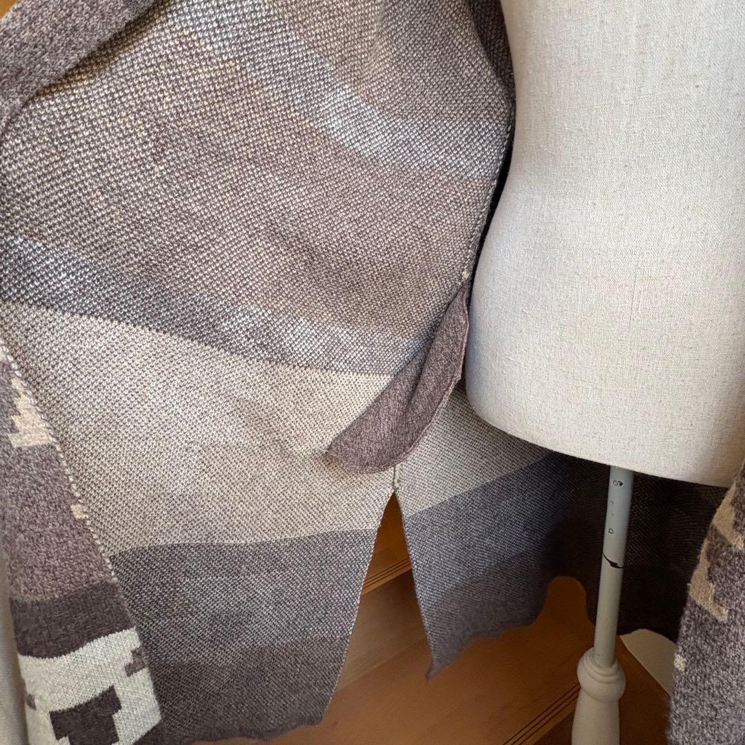 Deuxieme Classe カナディアンセーター　ジャカードニットガウン