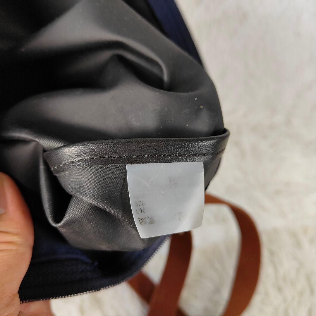 美品　Longchamp ロンシャン プリアージュ リュック　ネイビー