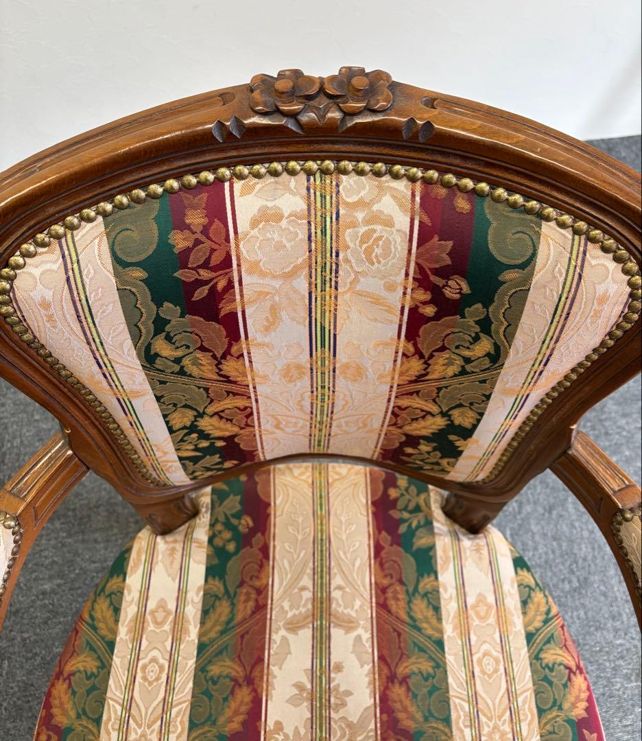 輸入家具 輸入家具 アンティークチェア 猫脚 クラシックスタイル 多色