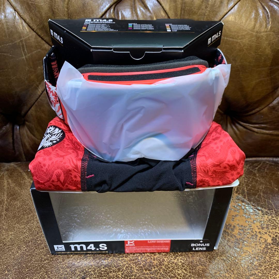 BURTON ANON M4S ローブリッジフィット ゴーグル フェイスマスク