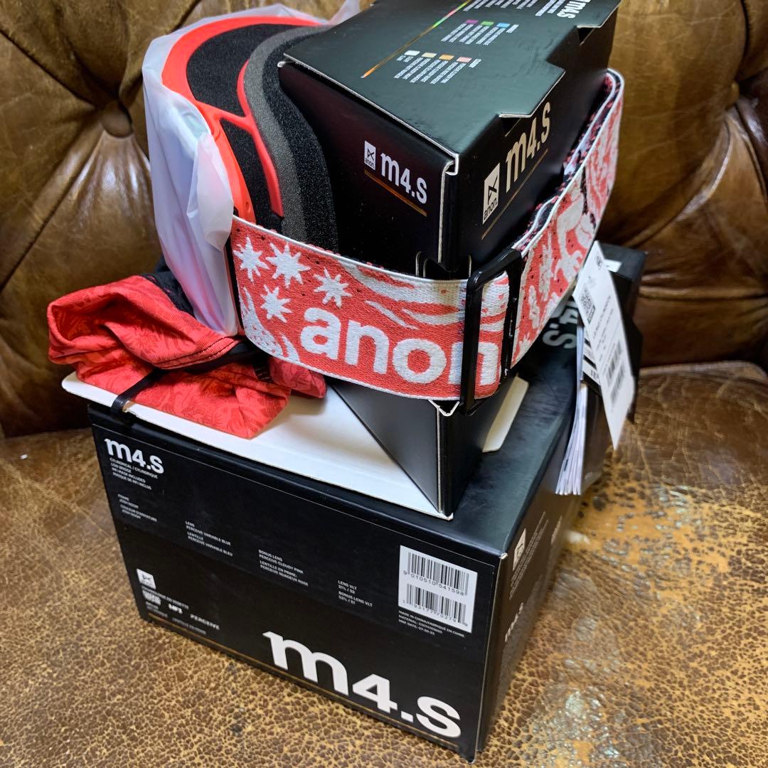 BURTON ANON M4S ローブリッジフィット ゴーグル フェイスマスク