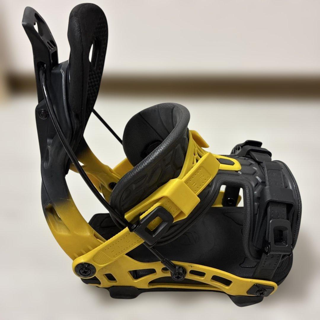Flow NX2 fusion 22-23 L ビンディング　イエロー×ブラック