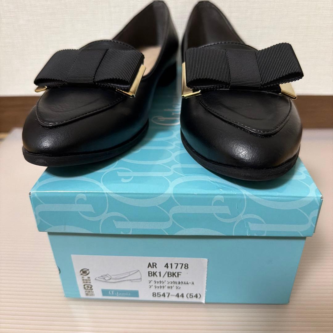 新品　artemis by DIANA グログランリボン ローファー　24.5