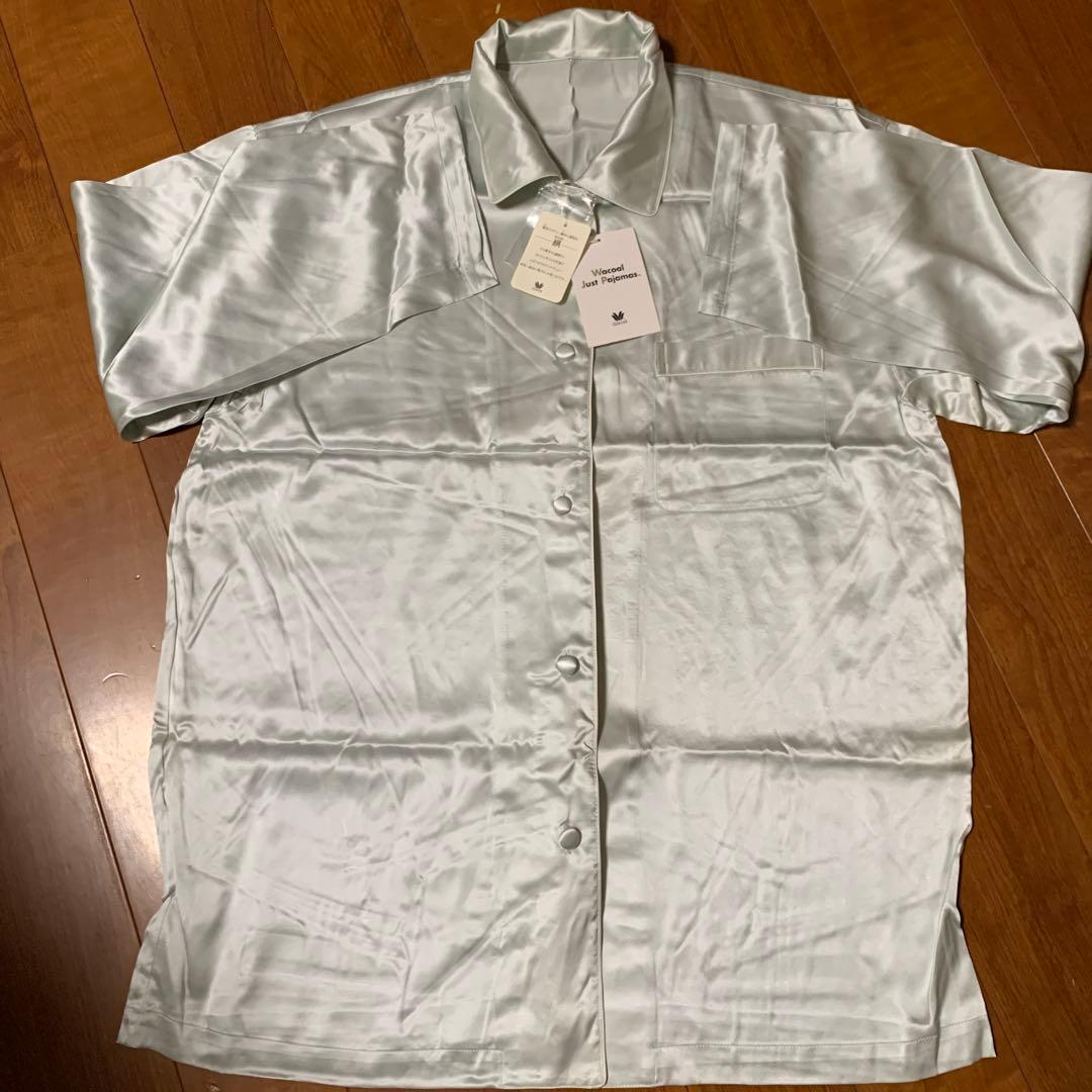 ワコール　絹100%ボタン付きパジャマ 上下セット