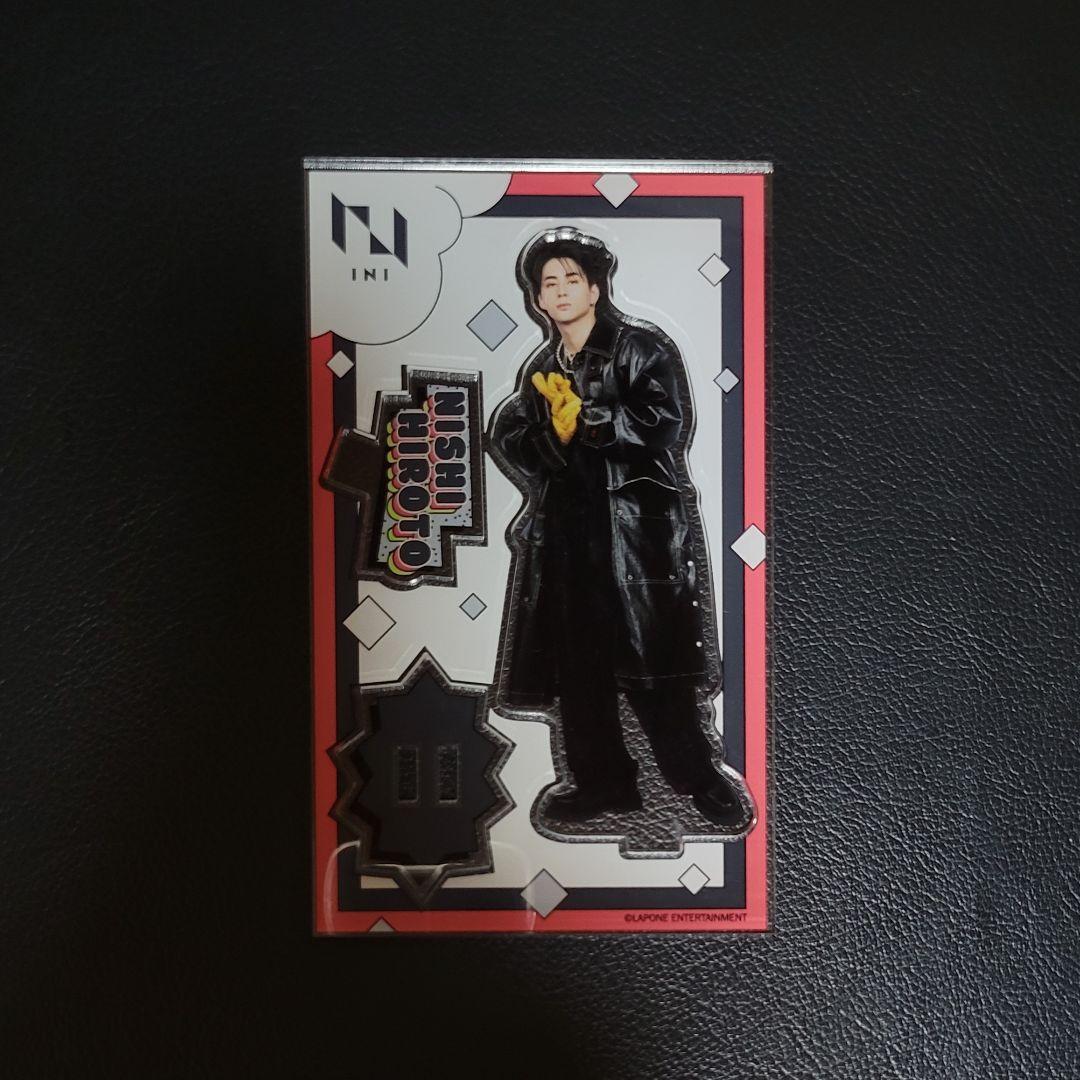 INI Shibuya109 ポップアップ 西洸人 アクリルスタンド アクスタ