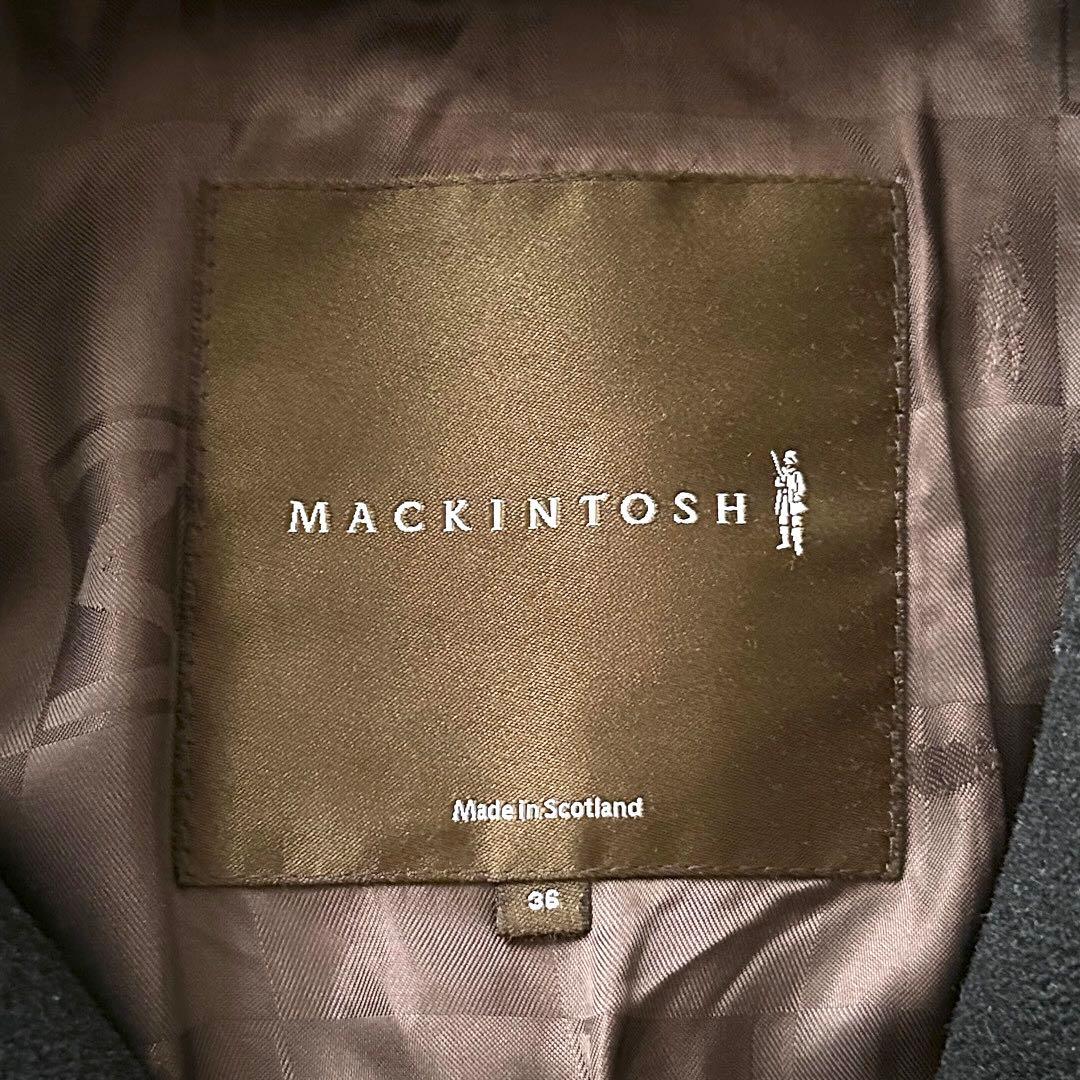MACKINTOSH LONDON ウール ショート丈 ステンカラーコート S