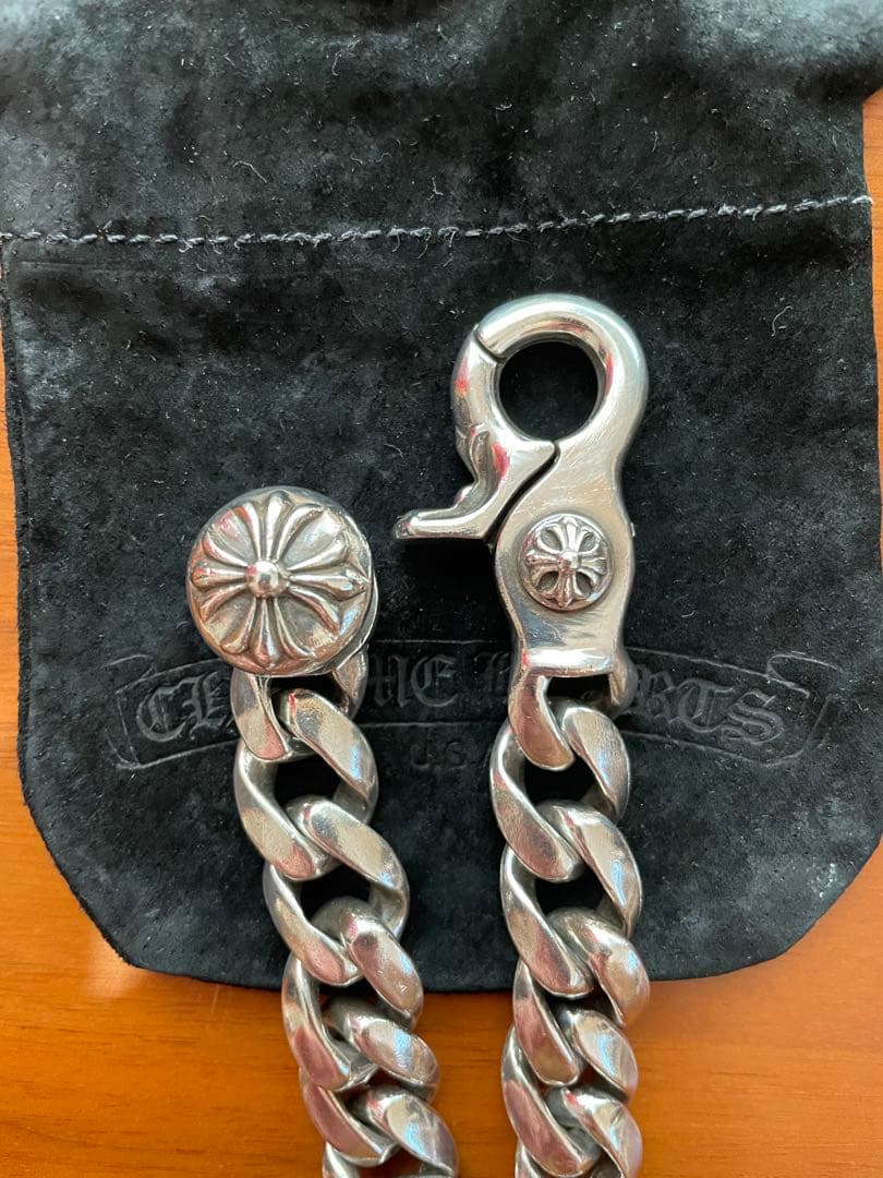 クロムハーツChromeHearts クラシックチェーン クリップ ブレスレット