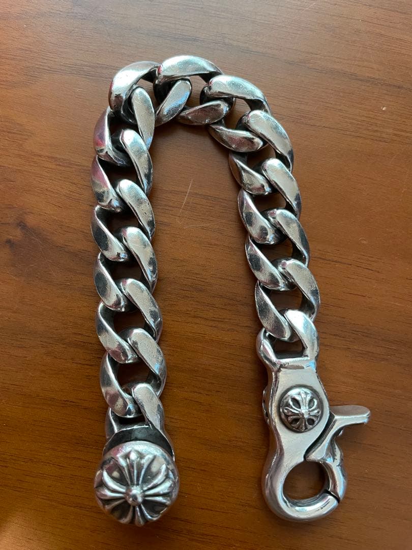 クロムハーツChromeHearts クラシックチェーン クリップ ブレスレット