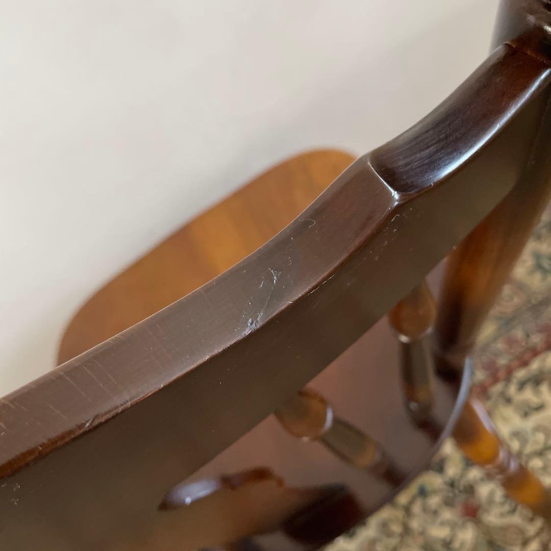 ③【美品】キツツキ 飛騨産業 ダイニングチェア　ウィンザーチェア　コムバック