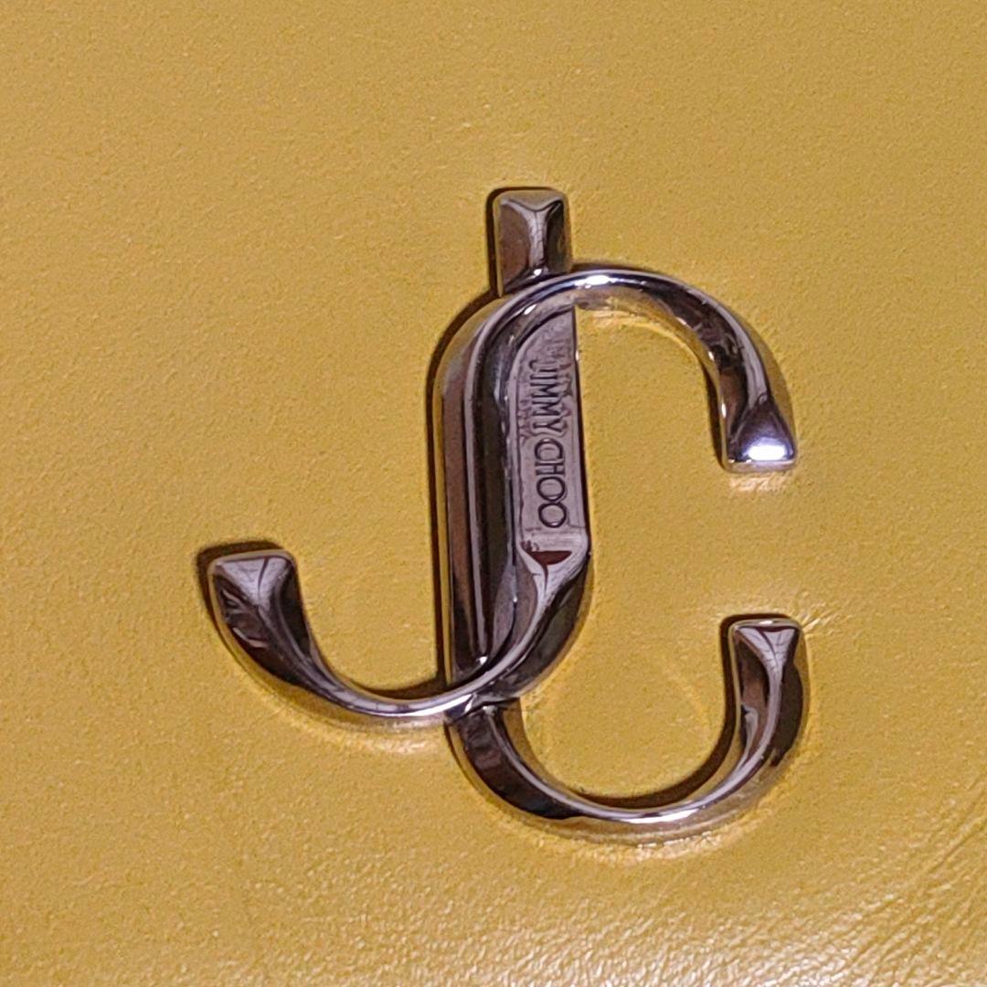 美品 ジミーチュウ ヴァレンヌ チェーン ショルダー パーティーバッグ カード