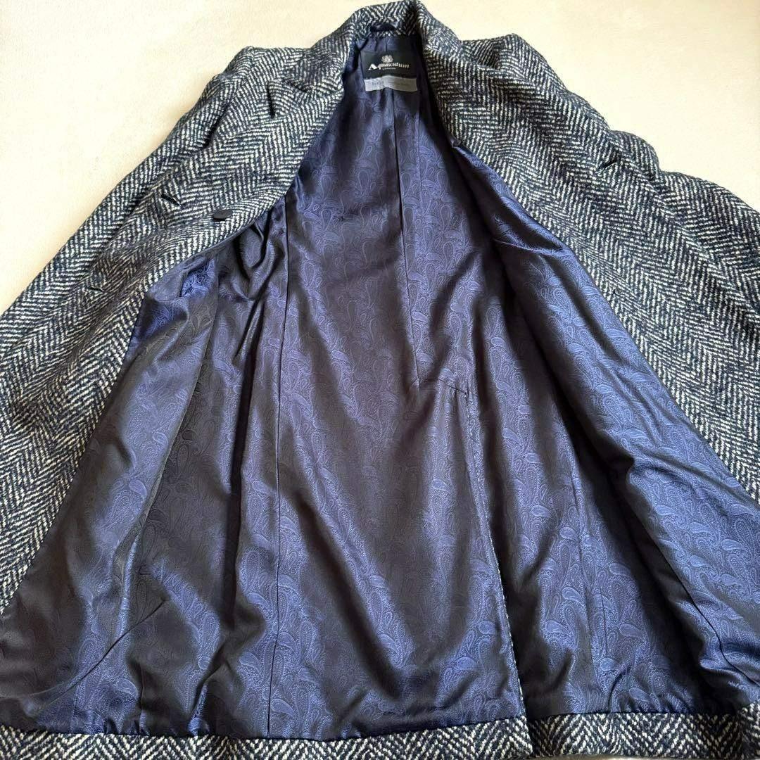 極美品】Aquascutum ダブルチェスターコート 近年モデル 10号 - メルカリ